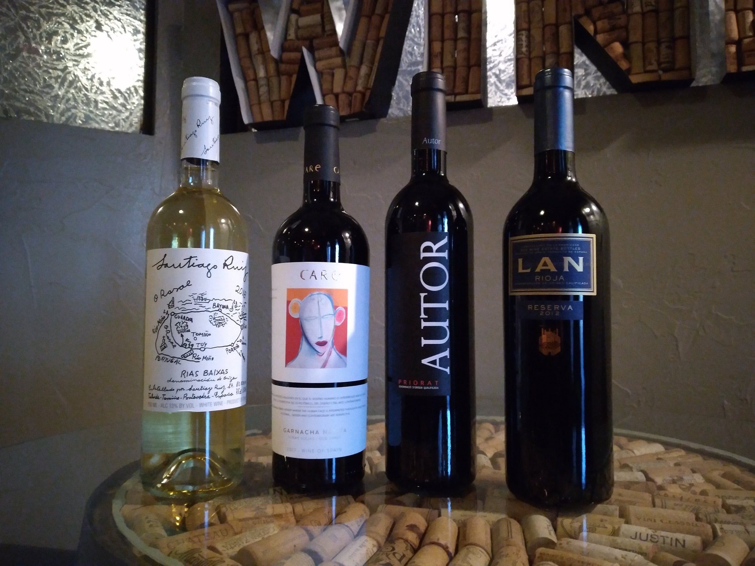 Spanish Wine Flight Cork & Barrel Wine Bar And Restaurant